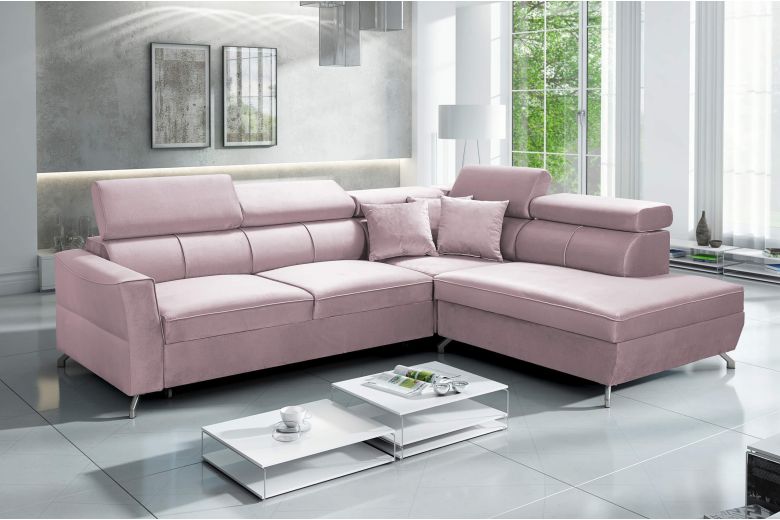 Corner sofa - Veneto III Mix (Pull-out with storage box)