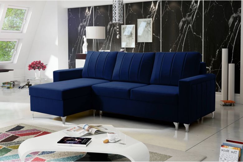Corner sofa - Rossi (Pull-out with storage box)