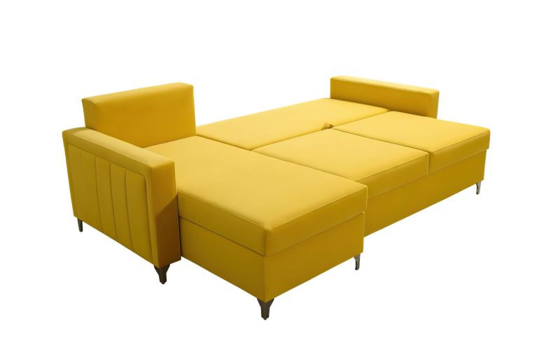 Corner sofa - Rossi (Pull-out with storage box)