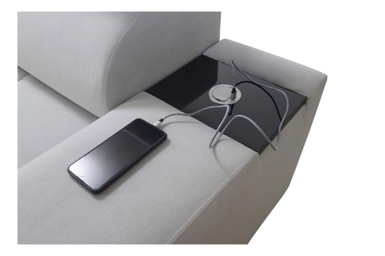 U shape sofa - Morena VIII (Pull-out with storage box)