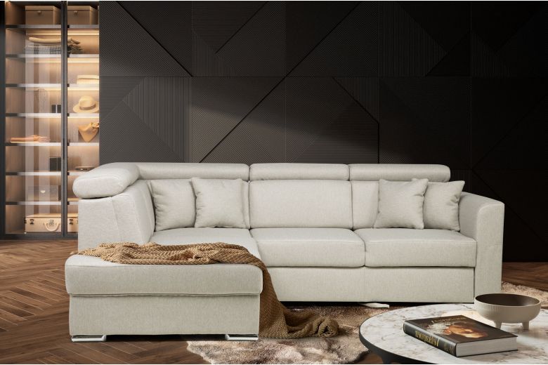 Corner sofa - Morrison (Pull-out with storage box)