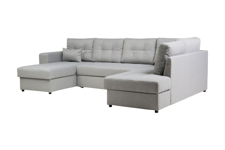 U shape sofa - Vito (Pull-out with storage box)