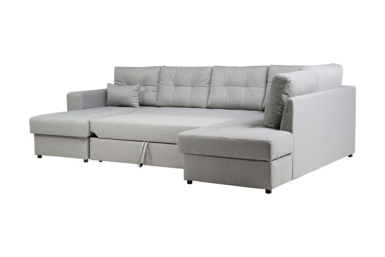 U shape sofa - Vito (Pull-out with storage box)