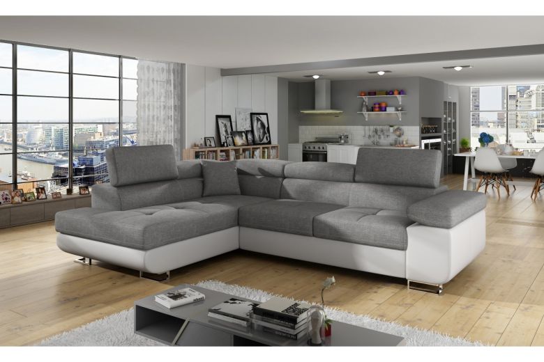 Corner sofa - Anton (Pull-out with storage box)