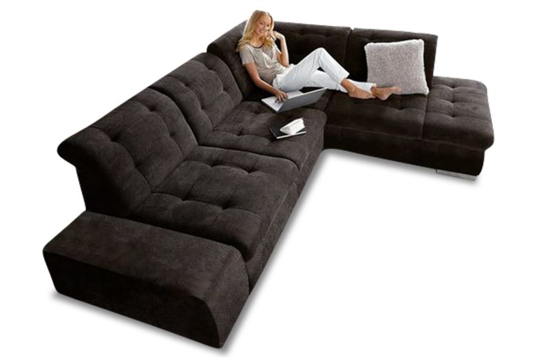 Corner sofa - Pale (Pull-out)