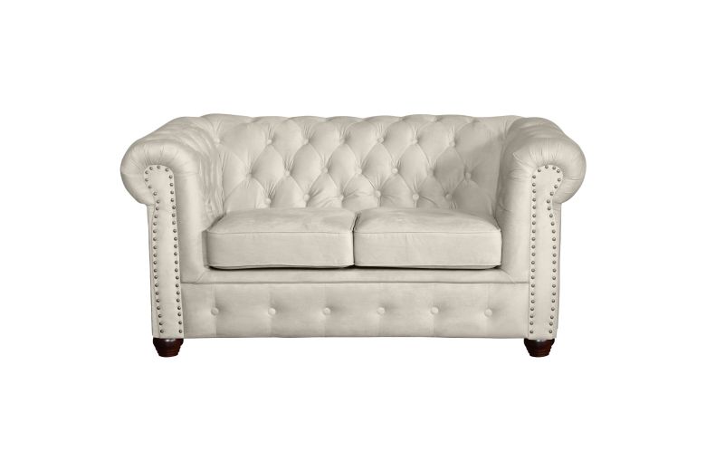 2er-Sofa Oxford - Graubeige