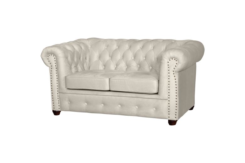 2er-Sofa Oxford - Graubeige