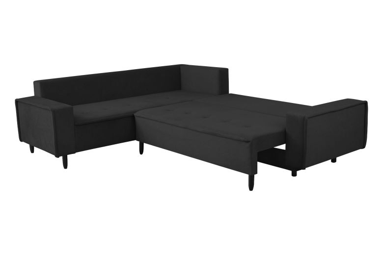 Corner sofa - Milo (Pull-out with storage box)