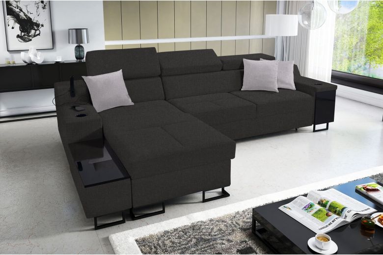 Corner sofa - Alicante I Maxi (Pull-out with storage box)