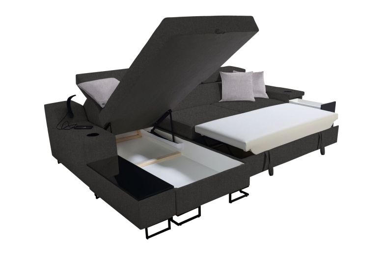 Corner sofa - Alicante I Maxi (Pull-out with storage box)