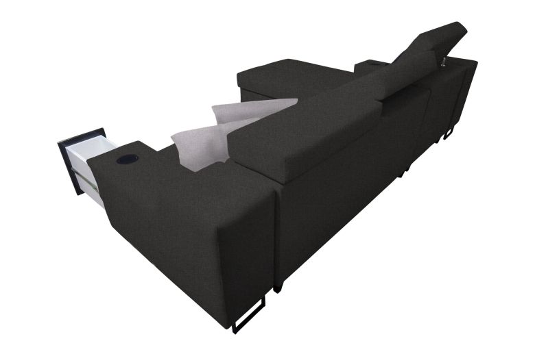 Corner sofa - Alicante I Maxi (Pull-out with storage box)