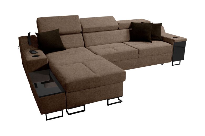 Corner sofa - Alicante I Maxi (Pull-out with storage box)