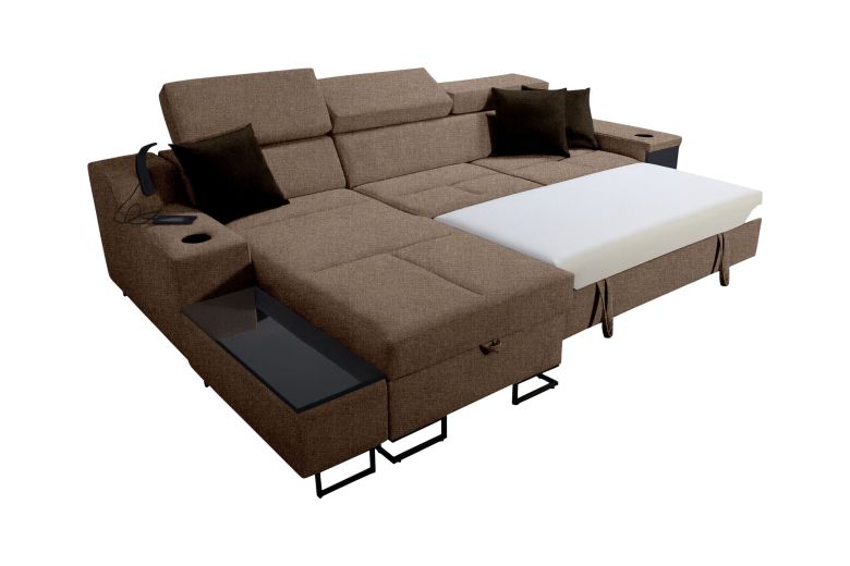 Corner sofa - Alicante I Maxi (Pull-out with storage box)