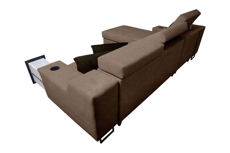 Corner sofa - Alicante I Maxi (Pull-out with storage box)
