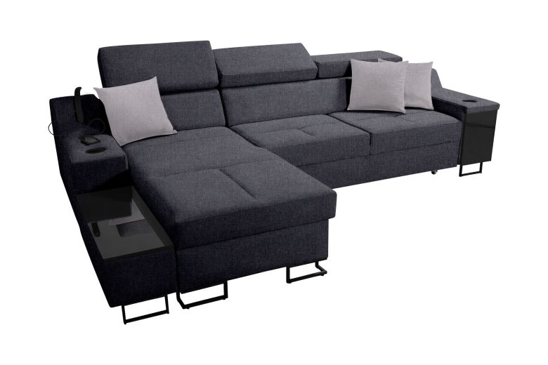 Corner sofa - Alicante I Maxi (Pull-out with storage box)