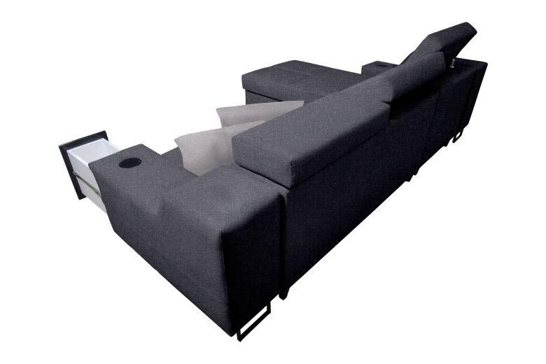 Corner sofa - Alicante I Maxi (Pull-out with storage box)