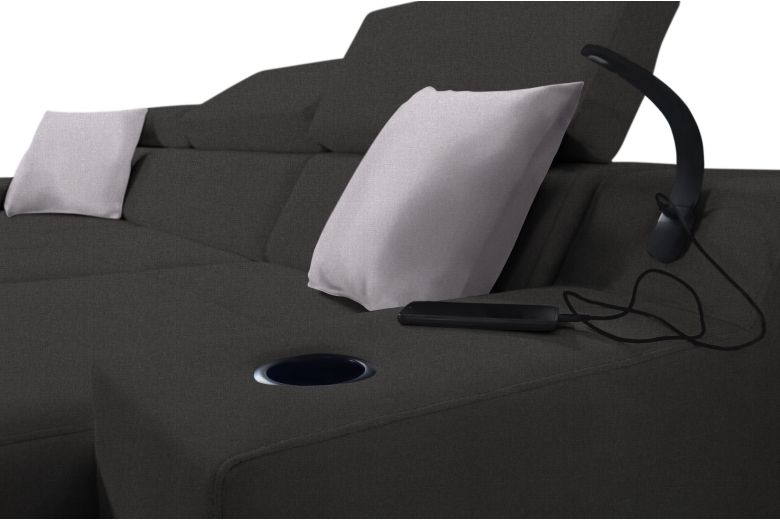 Corner sofa - Alicante I Maxi (Pull-out with storage box)