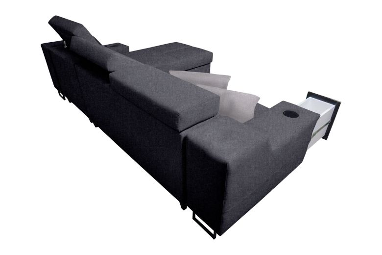 Corner sofa - Alicante I Maxi (Pull-out with storage box)