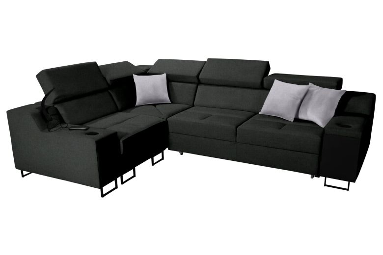 Corner sofa - Alicante II (Pull-out with storage box)
