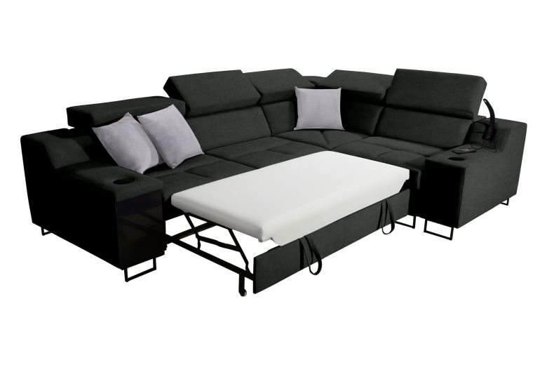 Corner sofa - Alicante II (Pull-out with storage box)