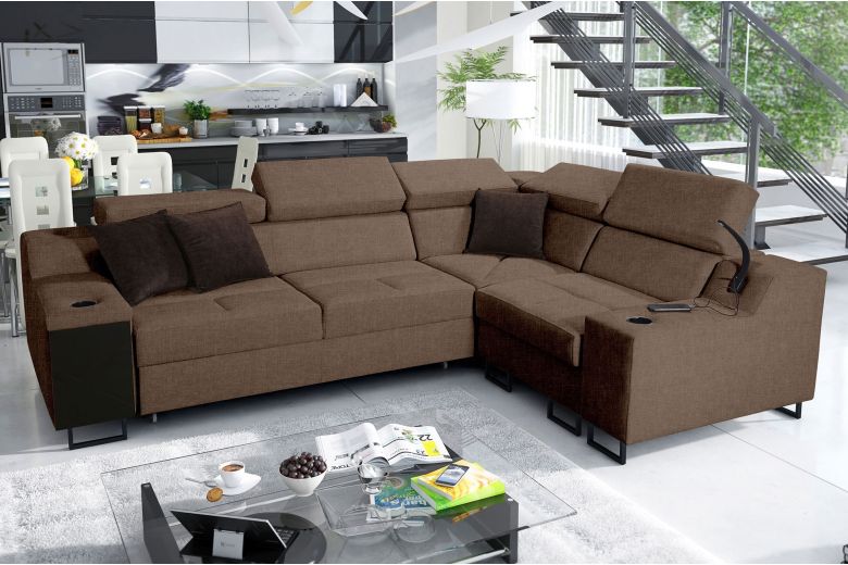 Corner sofa - Alicante II (Pull-out with storage box)