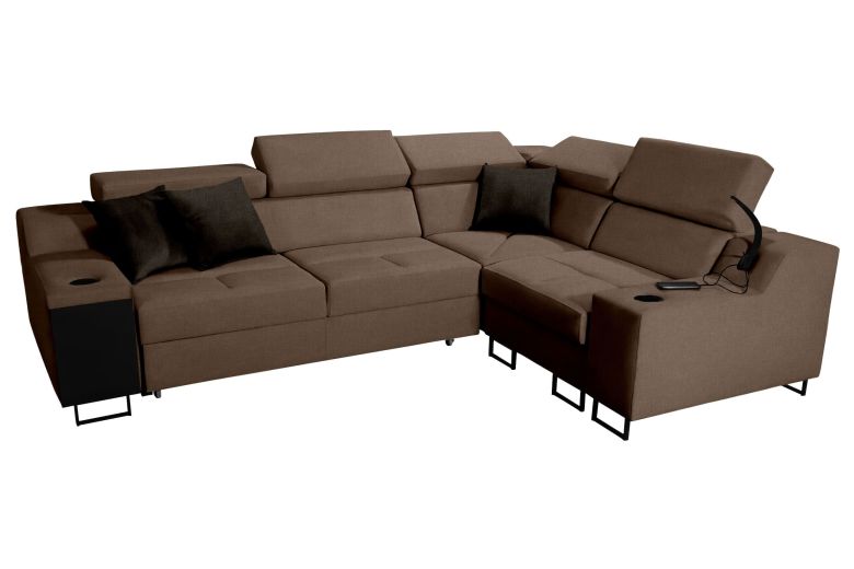 Corner sofa - Alicante II (Pull-out with storage box)