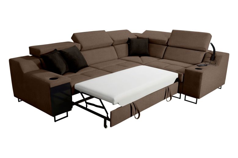 Corner sofa - Alicante II (Pull-out with storage box)