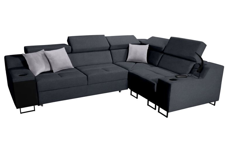 Corner sofa - Alicante II (Pull-out with storage box)