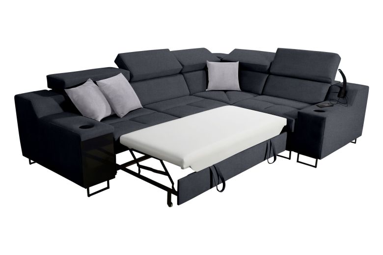 Corner sofa - Alicante II (Pull-out with storage box)