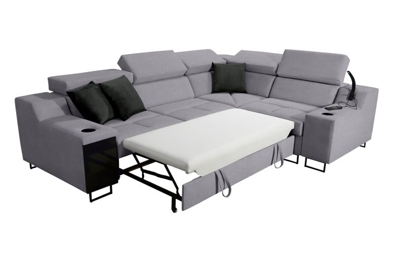 Corner sofa - Alicante II (Pull-out with storage box)