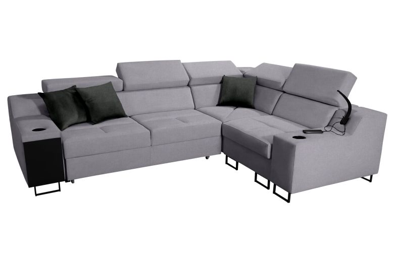 Corner sofa - Alicante II (Pull-out with storage box)