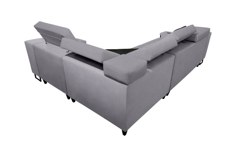 Corner sofa - Alicante II (Pull-out with storage box)