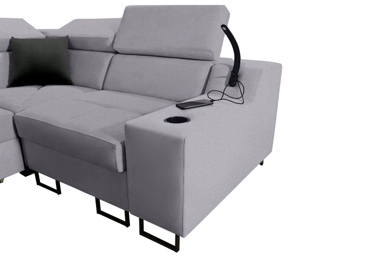 Corner sofa - Alicante II (Pull-out with storage box)