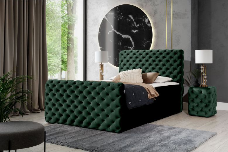 Boxspring bed - Chesterfield (With storage box)