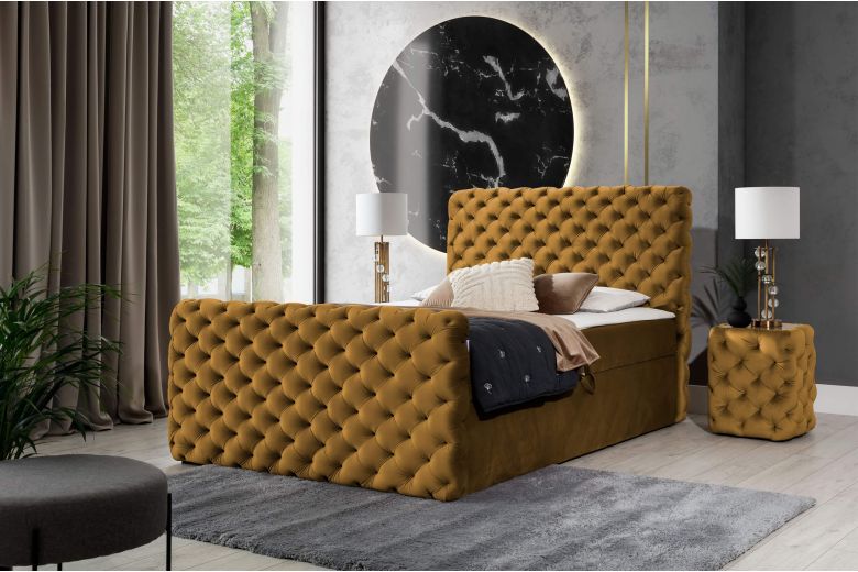 Boxspring bed - Chesterfield (With storage box)