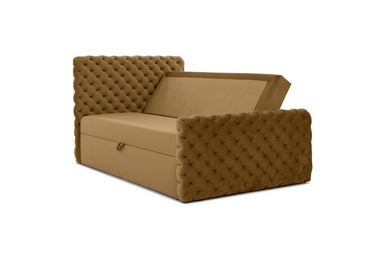 Boxspring bed - Chesterfield (With storage box)