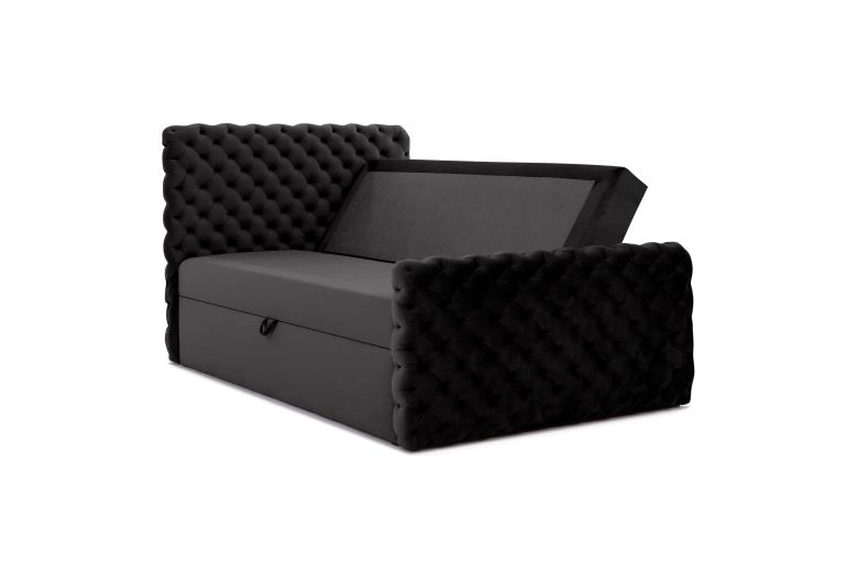 Boxspring bed - Chesterfield (With storage box)