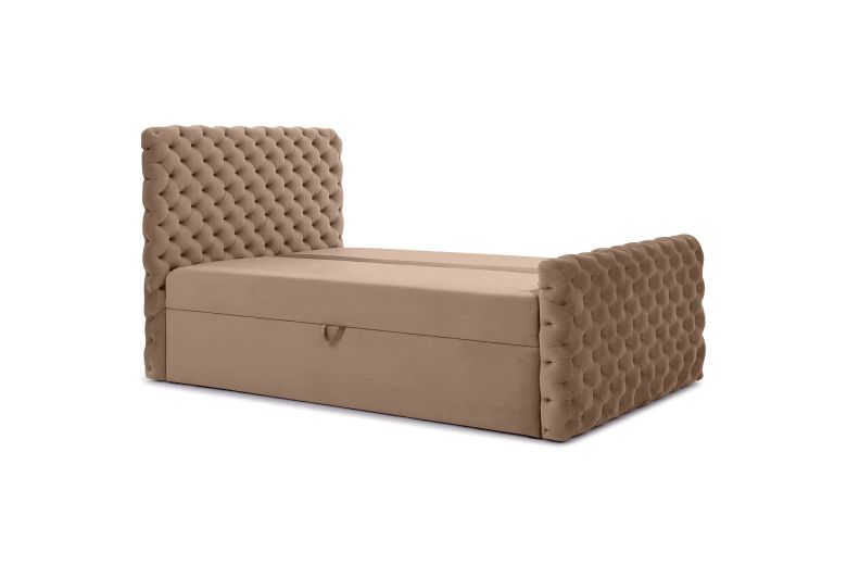 Boxspring bed - Chesterfield (With storage box)