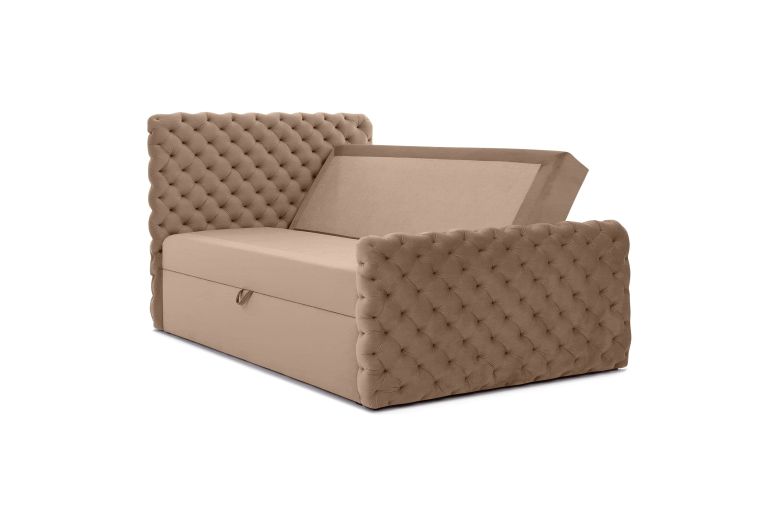 Boxspring bed - Chesterfield (With storage box)