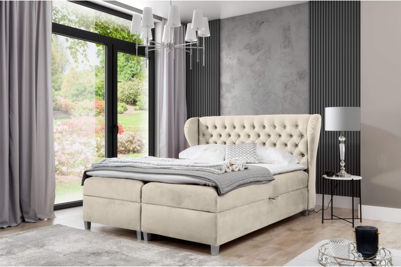 Boxspring bed - Joker (With storage box)