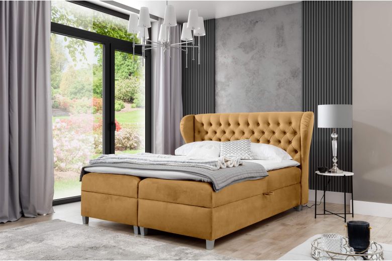 Boxspring bed - Joker (With storage box)