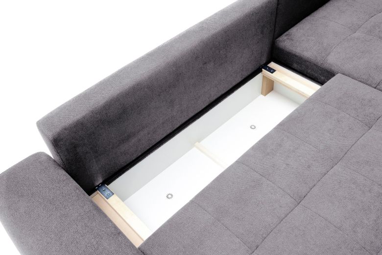 Corner sofa - Kensas (Pull-out with storage box)