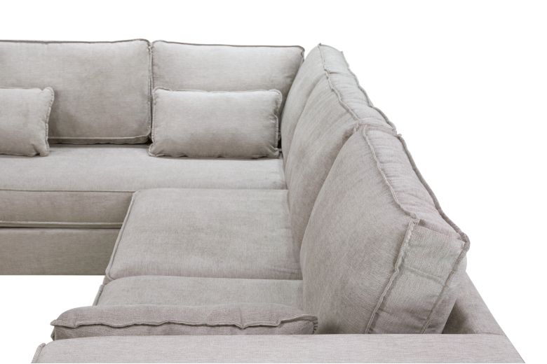 Corner sofa - Brussels (beige)