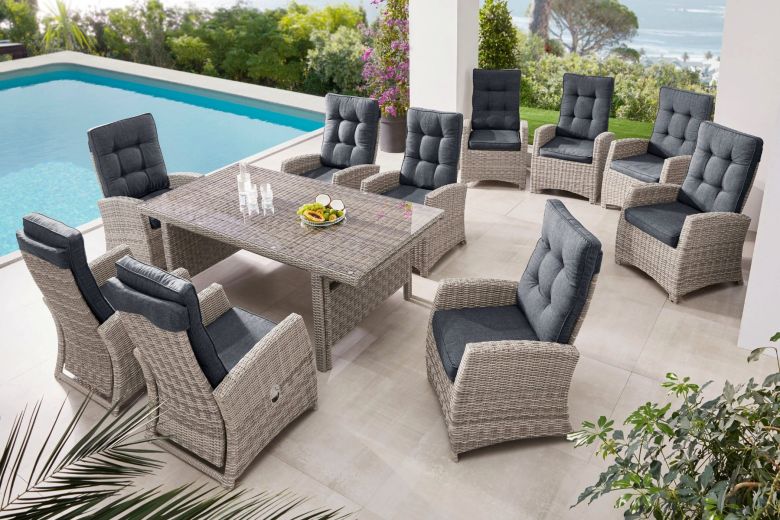 Outdoor Recliner Chair - Monaco