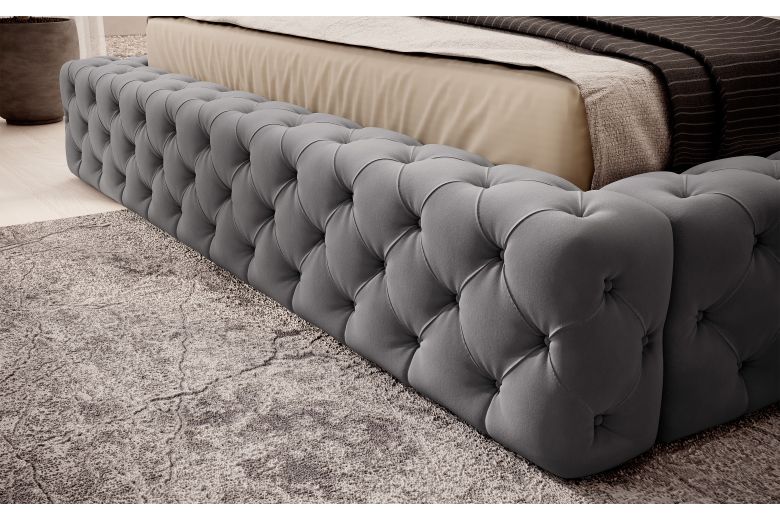 Υφασμάτινο κρεβάτι 160x200 - Princce (Με κουτί αποθήκευσης)