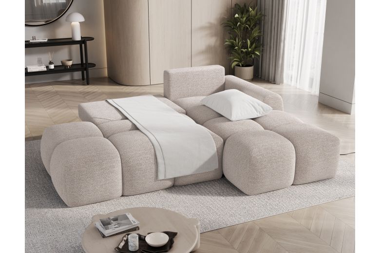 Corner sofa - Vittario (Pull-out bed with storage box)