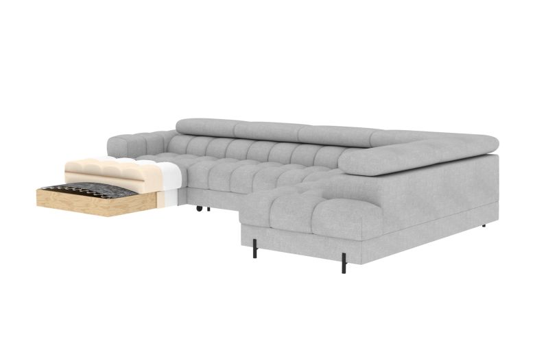 U shape sofa - Feraria (Pull-out bed with storage box) U shape sofa - Feraria (Pull-out bed with storage box)