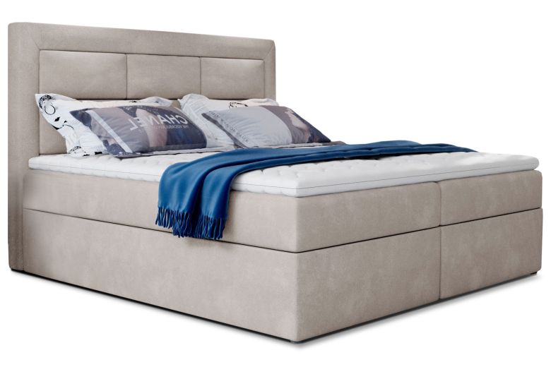 Boxspring κρεβάτι 180x200 - Vivre (Με κουτί αποθήκευσης)
