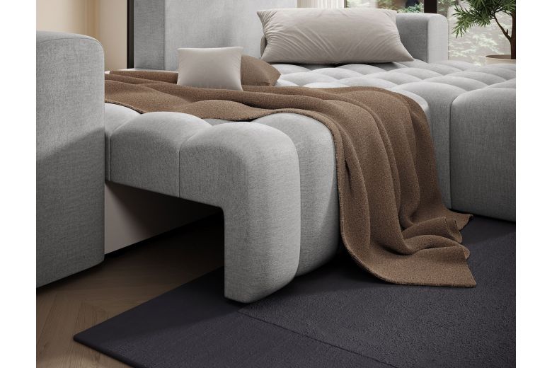 Угловой диван - Bonett (Pаскладной с ящиком для белья)