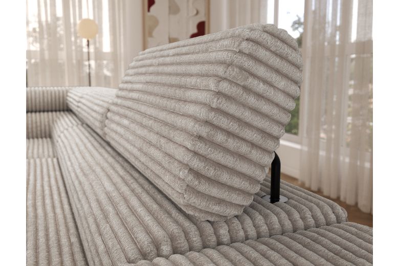 Corner sofa - Colesio (Pull-out bed with storage box)